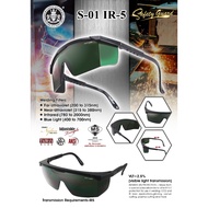DOSH Sirim Approval Safety Glasses for Welding & IR Laser S-01 IR-5