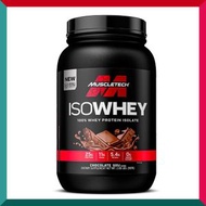 肌肉科技 - MuscleTech 100%分離乳清蛋白2磅裝 朱古力味 25g蛋白 健身健美肌肉營養大隻 能量飲 (EXP:08/2026)