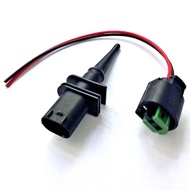 Ambient Outside Air Temperature Sensor with Connector Plug for BMW 1 6 7 Series E39 E46 X3 X5 X6 Z4 