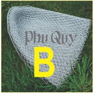 Single Fiber Parachute Racket Net (Code:-B)2.0cm Square Mesh