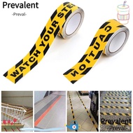 PREVALENT Hazard Warning Tape Marking Durable Non-slip Floor Tape