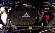 Lancer EVO X inspira Mivec Top Front Engine cover evolution sport Bumper Trim Bonnet Enginecover
