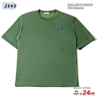 ZEKE Men's Short sleeved T-shirt Large Solid Color