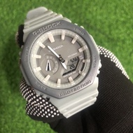 GSHOCK SPORT ANALOG DIGITAL JAM TANGAN TMJ GREY GA2100 FOR WOMEN N MEN