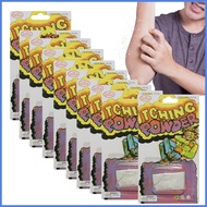 10pcs Itchy Powder Prank Toy Safe Funny Halloween April Fools' Day Tricky Props for Party Supplies c