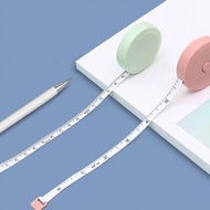 1pc Retractable Tape Measure, Dual Scale In Inches And Centimeters, 1.5M/5ft, For Student And Adult 