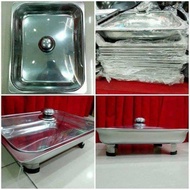 Glass Cover BUFFET TRAY SET
