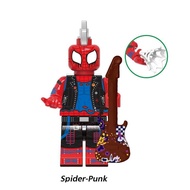 Lego spiderman punk Hobby brown No Box spider man across the spider verse marvel movie.bootleg