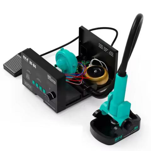 RF4 RF-H4 Hot Air Gun Soldering Station Digital Display Rework For Phone PCB Chip IC BGA Fast Desold