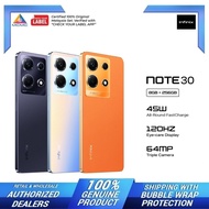 [Malaysia Set] Infinix Note 30 | Infinix Note 30 Pro (256GB ROM | 8GB ROM) 1 Year Infinix Malaysia Warranty