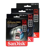 การ์ด SanDisk Extreme PRO® SDHC™ และการ์ด SDXC™ UHS-II 300MB/s R 260MB/s W 32GB 64GB 128GB