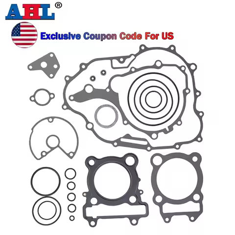 AHL Motorcycle Complete Cylinder Gaskets Kit For YAMAHA YBR250 YS250 YBR 250 12B-E1351-00 12B-E1181-