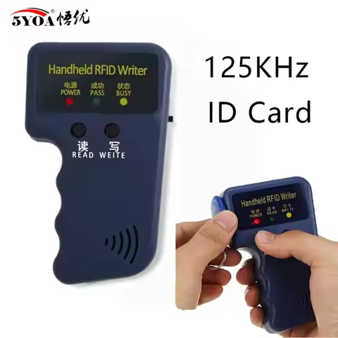 5YOA Handheld RFID Copier Writer Duplicator 125KHz EM4100 TK4100 Programmer Reader EM4305 T5577 Rewr