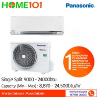 Panasonic Single Split AirCon 9000BTU TO 24000BTU