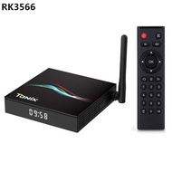TX66 Set Top Box RK3566 4Gb/32Gb Android 11 Bluetooth 5G Dual WIFI 8K HD TVBOX