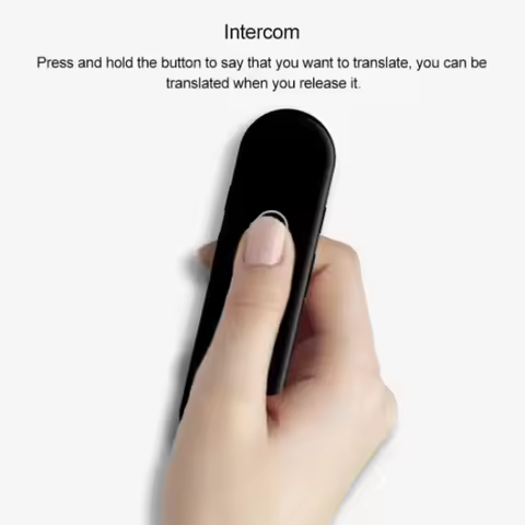Pocket Travel Translator Device Bluetooth Instant Voice Photo Text Translator 42 Languages Portable 