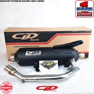 Knalpot Original CLD Type Standar Racing Gen 1 Beat karbu Beat fi Vario 125 Vario 150 Vario 160 PCX
