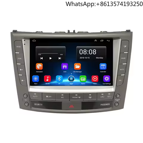 2 Din Car Stereo Player Android for Lexus IS IS250 IS300 IS350 2005-2012 Carplay Gps Navigation