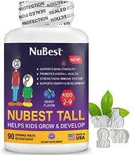 NuBest Tall Kids - Toddlers Vitamins and Kids Vitamins for Age 2 to 9 - Support Bone Strength, Overa
