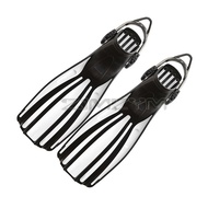 Scuba Diving Stainless Steel Spring Fin Straps Fins Adult Swim Shoes Silicone Long Snorkeling Monofi
