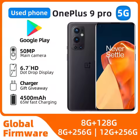 OnePlus 9 Pro Global Version 8GB 128GB 5G 6.7‘’ 120Hz Fluid Display Hasselblad 50MP Camera original 