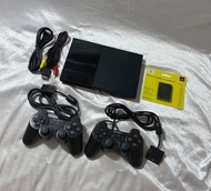 ps2 slim ครบชุดพร้อมเล่น แปลงแล้ว อ่านแผ่นก็อปปี้และแผ่นแท้ได้ เลือกสายสัณญาณภาพได้