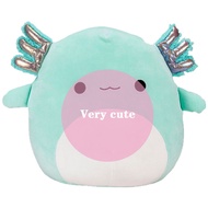 8"16" Plush Axolotl Teal Green Anastasia Doll Toy Gift Kids Soft Squishmallow