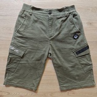 Laking軍綠六口袋工裝短褲 非Levi's、Zara、H&M、Uniqlo、GU