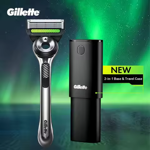 Gillette Labs Razor 5-Layer Nanoscale Blades Exfoliating Bar Precision Trimmer with Anti-Slip Grip V