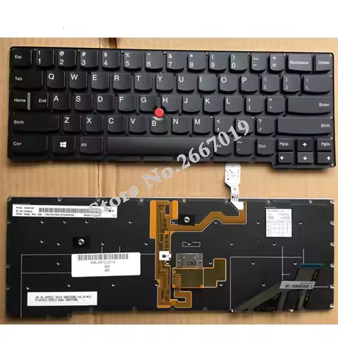 English NEW Laptop keyboard with backlit for lenovo for thinkpad X1C 2014 x1 For carbon gen 2 type 2