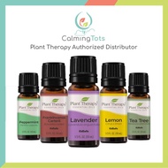 Plant Therapy Top 5 Pure Essential Oils - Lavender, Frankincense, Lemon, Peppermint, Tea Tree