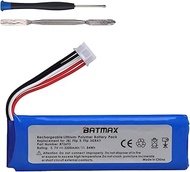Batmax High Capacity 3200mAh Battery + Tools for JBL Flip 3 JBLFLIP3GRAY Portable Bluetooth Speaker fits JBL GSP872693,P763098 03
