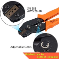 🌠 SN-28B 1550Pcs dupont crimping tool pliers terminal ferrule crimper wire hand tool set terminals clamp kit tool YSIX