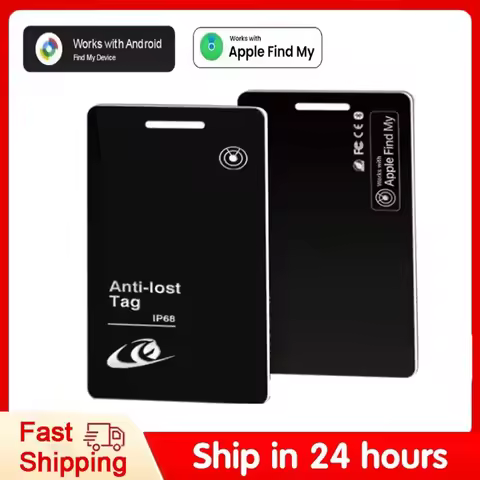 Ultra Thin Wallet Tracker Card for Apple/android Dual System Key Luggage Gps Locator Tag Work with A
