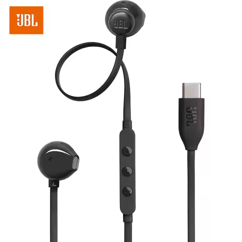 JBL TUNE 305C Officially Authorized Wired Semi-in-ear Headphones Hi-Res Audio Type-C Interface Choos