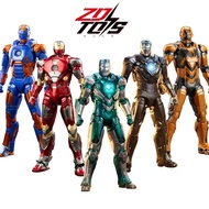 ZD Original Iron Man MK8 MK31 MK32 Piston Romeo MK10 MK19 Tiger 1/10 Armor Marvel legends Avengers A