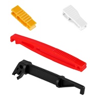 4 Pcs Fuse Puller, 4 Sizes Automotive Fuse Puller Tool Plastic Car Fuse Extractor Tool Auto Glass Fu