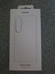 Samsung galaxy S25 Ultra clear case原裝三星手機殼（可包平郵）