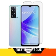 Tempered Glass OPPO A77 4G/A77S 4G 2022 Screen Protection Clear Glass