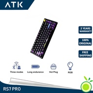 ATK RS7 PRO esports magnetic switch keyboard wired single-mode 75 with 8k return rate RT adjustable 