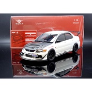 [MASH] Super A 1/18 Mitsubishi EVO IX MR FQ-360 EVO9 JDM White