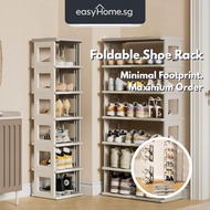 Easyhome.sg DF025/27 Doorway Shoe Rack / Storage Organizer Shelf / Stackable / Built and Design to o