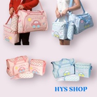 HYS Home Children & Fashion 3in1 Diaper Bag Set 3 in 1 Mommy Bag
