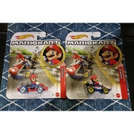 Hot Wheels Super Mario Bros / Mario Kart (Card Creased) Hot Wheels Premium