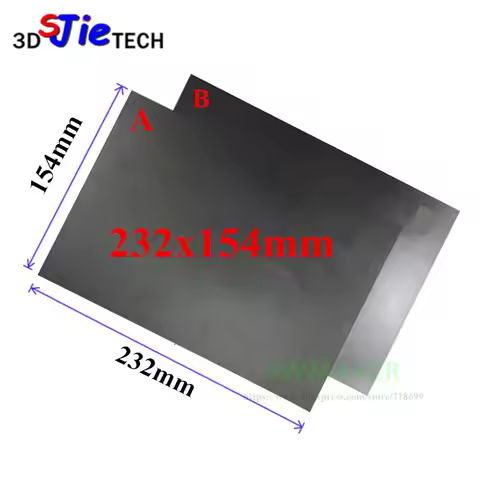 232x154mm Magnetic Print Bed Tape Print Sticker Build Plate Tape Flex Plate Update Flashforge Creato