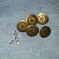 Butang Jeans 20mm 1 set 10psc RM3