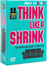 DOOZYGAMES Think Like A Shrink - Psychology Skills Put to Test - Board Games for Adults and Family, 