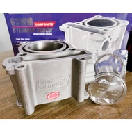 Y15ZR Y15/ LC135/ FZ150 V1 V2 [ 63MM ] UMA RACING COMPOSITE BLOCK WITH FORGED PISTON