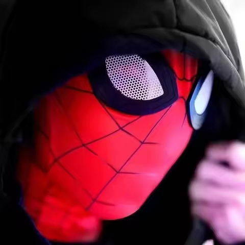 Hot Sale Gwen Stacy Mask for Adults, Superhero, Iron Man, Cosplay, Miles Morales, Spiderman, Hallowe