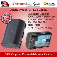 Original Canon LP-E6n lpe6n E6n Battery Pack EOS R, 5d4, 5d3, 5d2, 5ds, 5dsr, 6d, 6d2, 7d, 7d2, 90D,